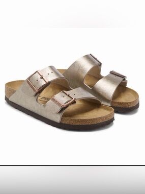BIRKENSTOCK WOMENS SANDALS ARIZONA STYLE IN GRACEFUL TAUPE UK 40 US 9 NEW!